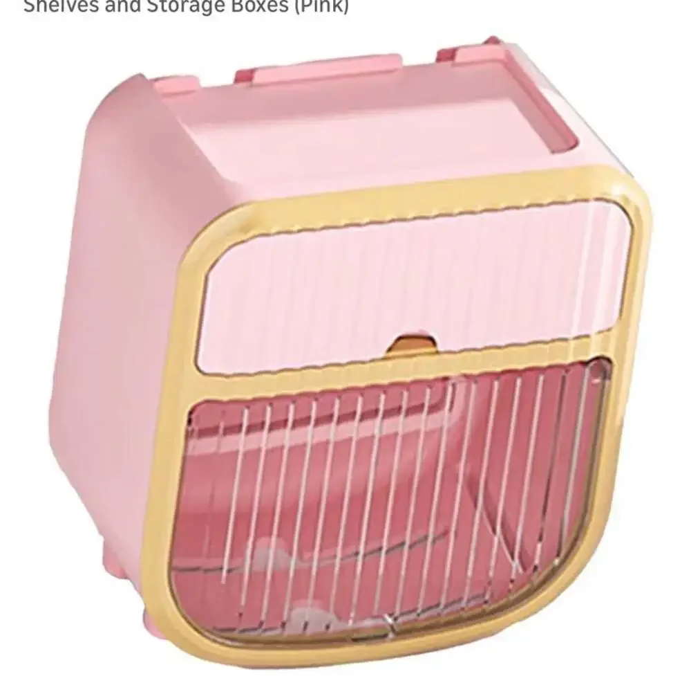 Toilet Paper Holder Wall Mounted Bathroom Tissue Dispensers Pink